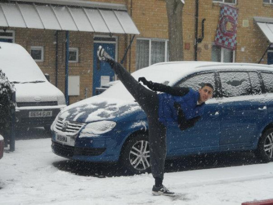  Talented martial artist Jordan won trophies at competitions all over the country