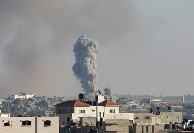 Bombing in Palestine