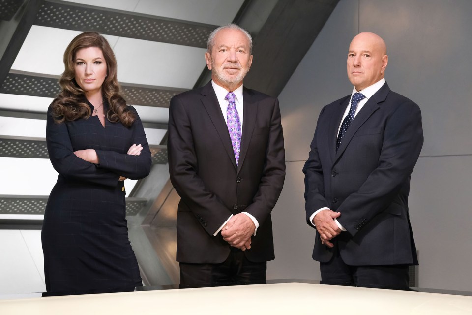 Claude joined Lord Sugar and Karren Brady on the show