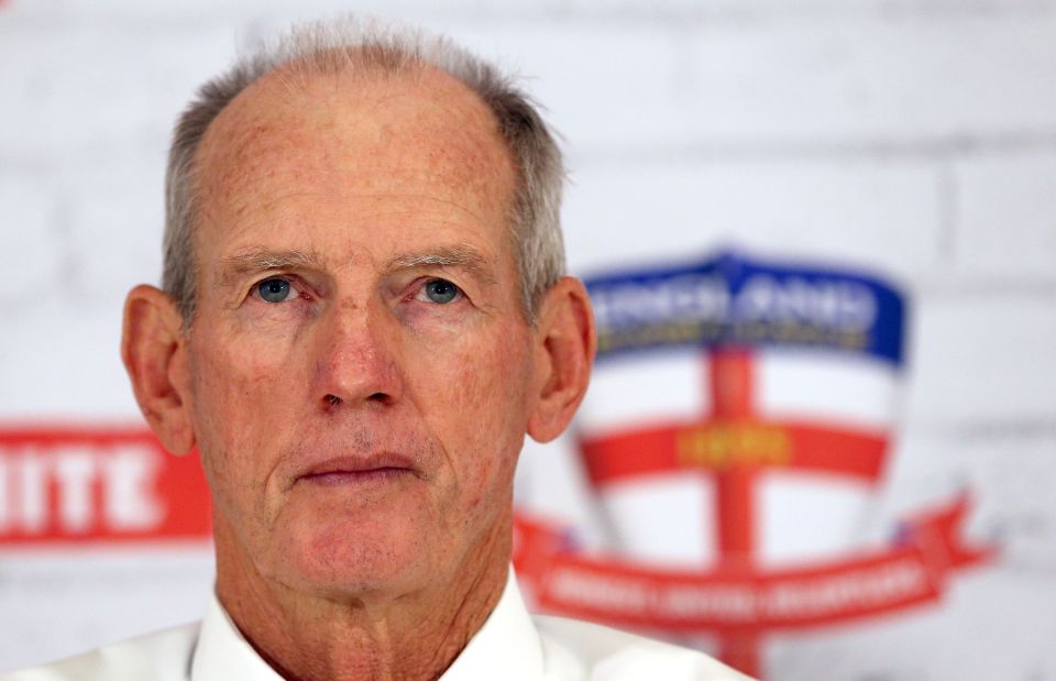  Wayne Bennett knows he has a challenge on his hands as new England boss