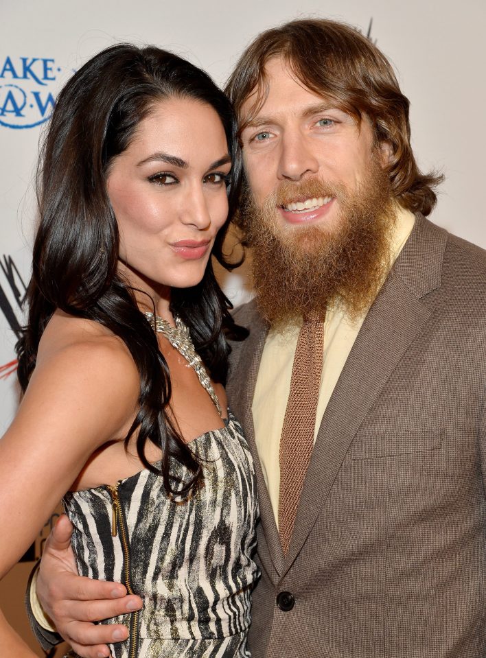  Brie Bella is married to former WWE champ and Smackdown general manager Daniel Bryan