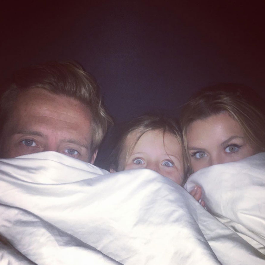  Abbey has two daughters with footie ace husband Peter Crouch