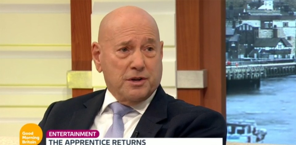  Claude Littner blasted former Apprentice adviser Nick Hewer on today's GMB