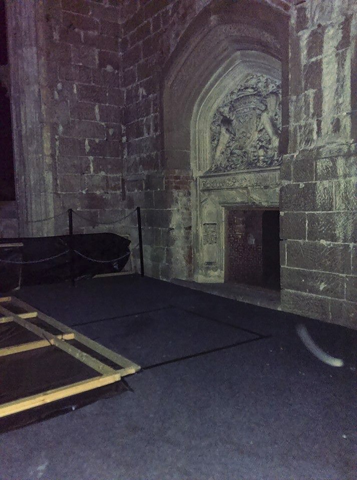  Sharon said she took 'random pictures' during an evening ghost tour at Alton Towers