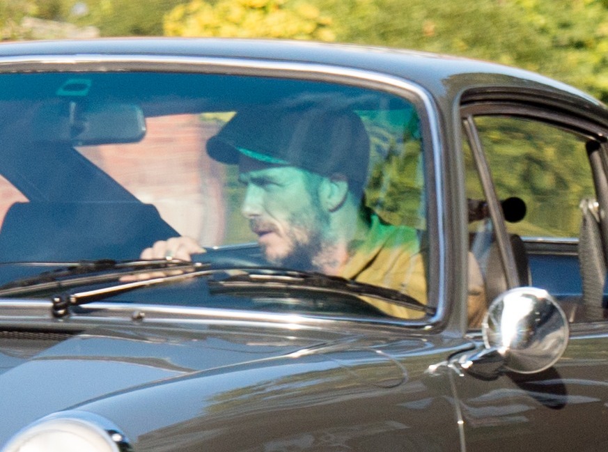  The sports car cost Becks £70,000 in 2013