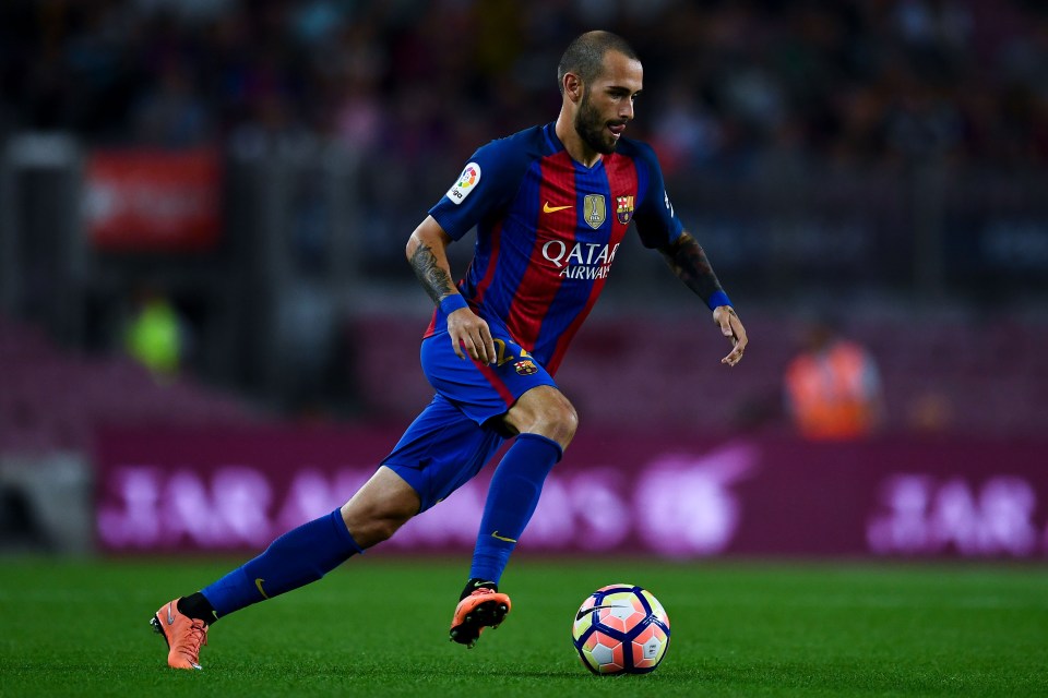  Barcelona are ready to sell £16million defender Aleix Vidal in January