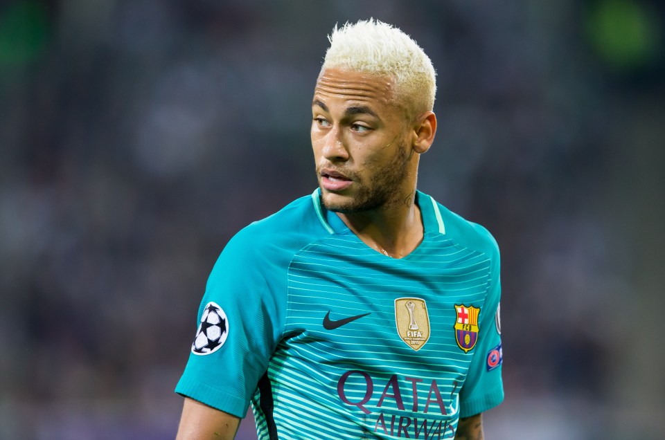  Neymar has formed a lethal partnership at Barcelona with Messi and Luis Suarez