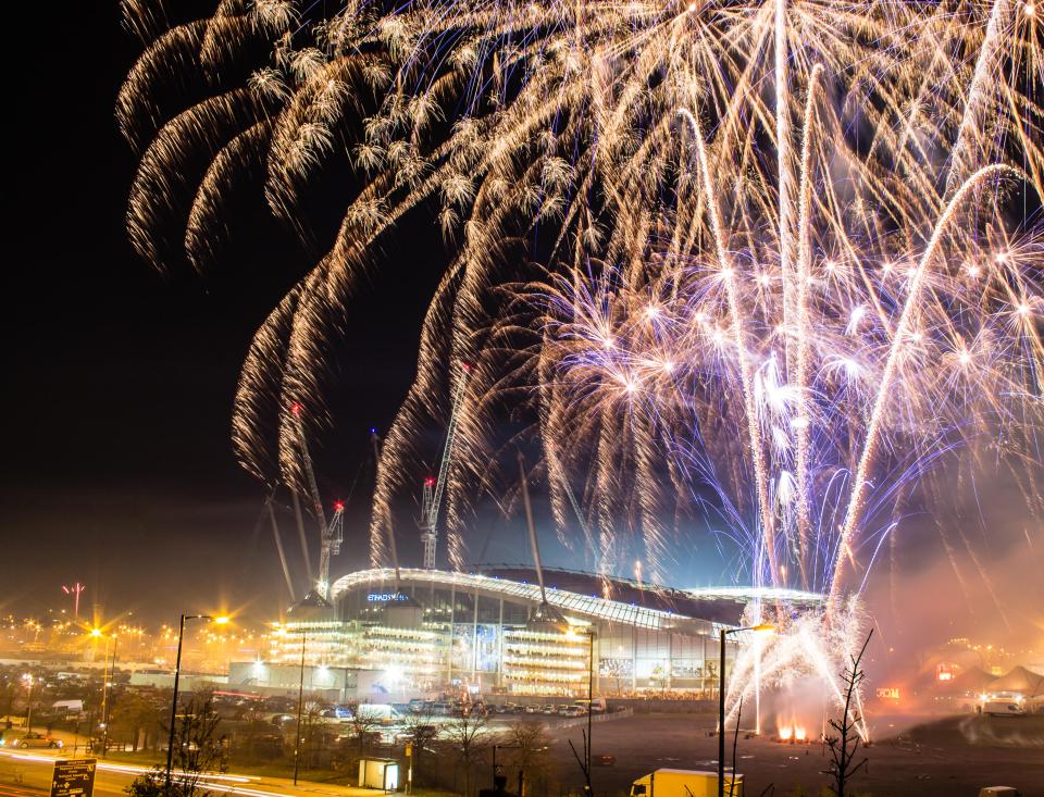  The Etihad Stadium will be hosting a massive fireworks display on October 31