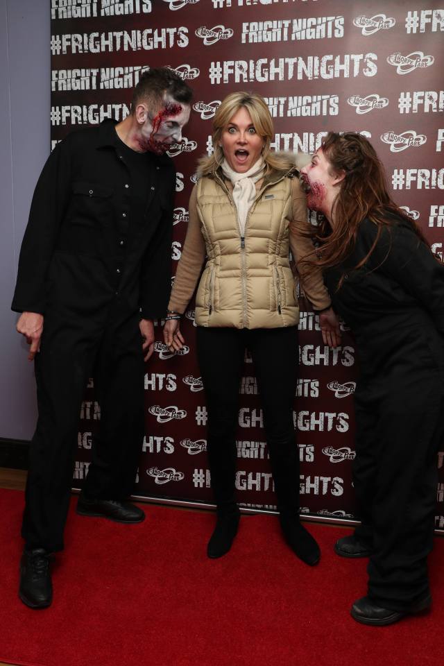  Anthea Turner also got spooked