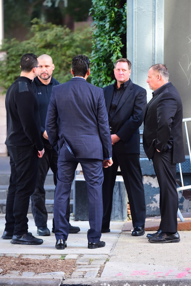  Bodyguard Pascal Duvier is clearly in need of a windfall