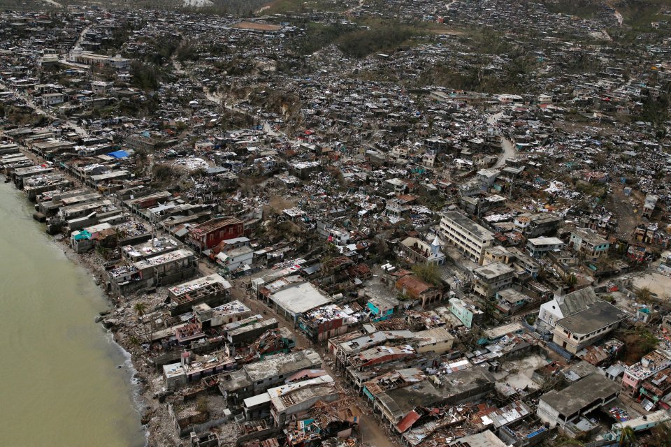 The storm's true power is finally coming to light as images of the devastation caused to Haiti emerge