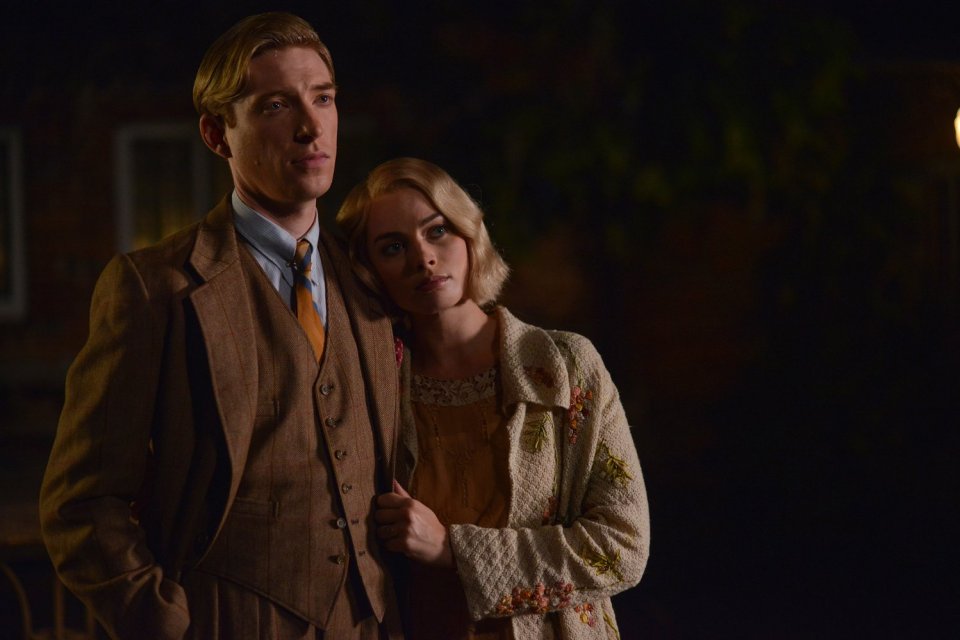  Margot was reunited with Domhnall Gleeson after starring alongside each other in 2014 About Time