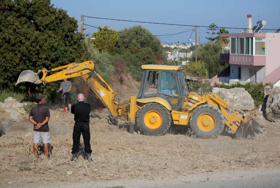  It is believed Ben was crushed by a digger in 1991 - police have spent three weeks searching sites