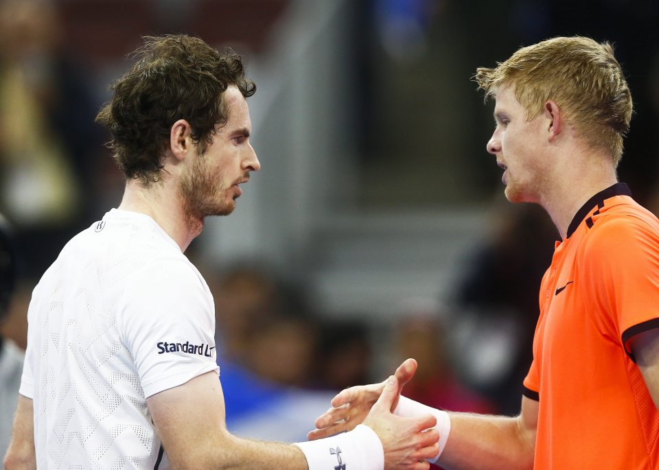  Earlier on Friday, Andy Murray got the better of Kyle Edmund in the Battle of Britain