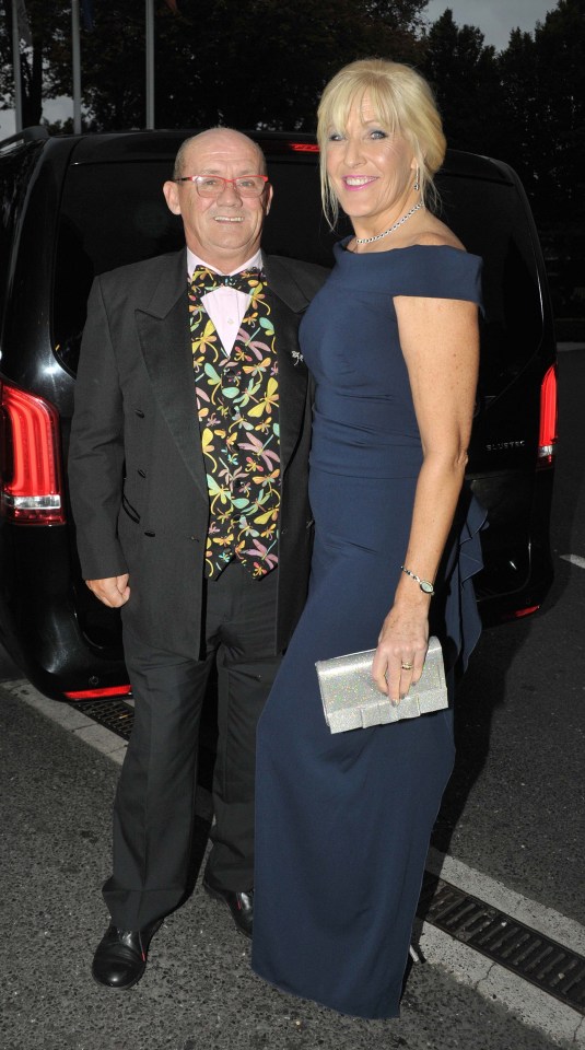  Brendan O'Carroll and his wife Jenny were at the awards