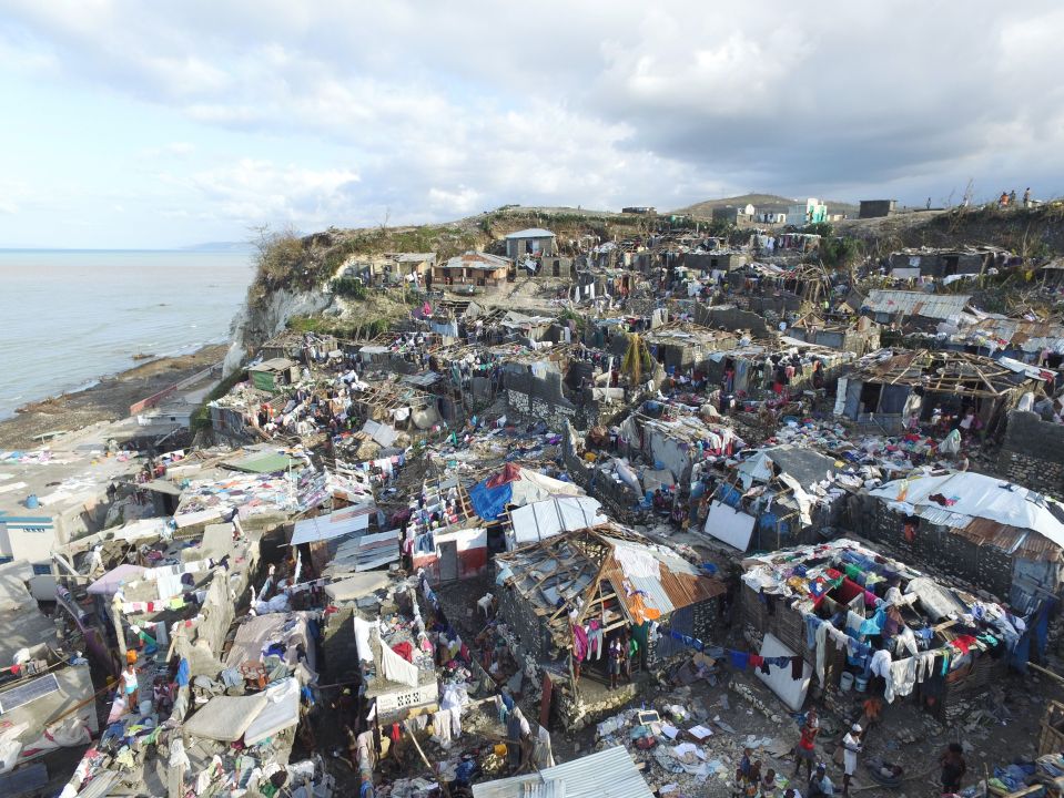 More than 800 are now feared dead on the Caribbean island, with the number expected to rise