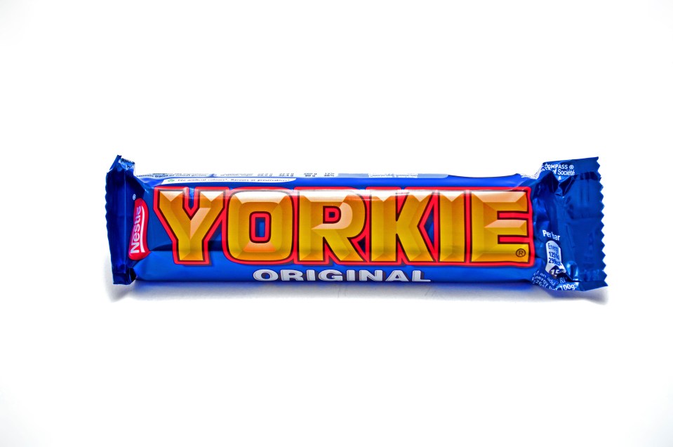  Yorkies are not the hefty treats they once were - having recently lost a whole segment