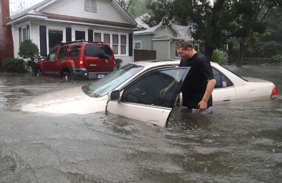 Hurricane Matthew has been battering the east coast of the United States