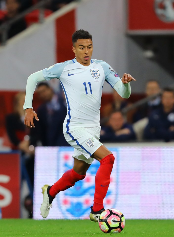 Jesse Lingard had a good debut for the England senior side but will need to be more of a threat 