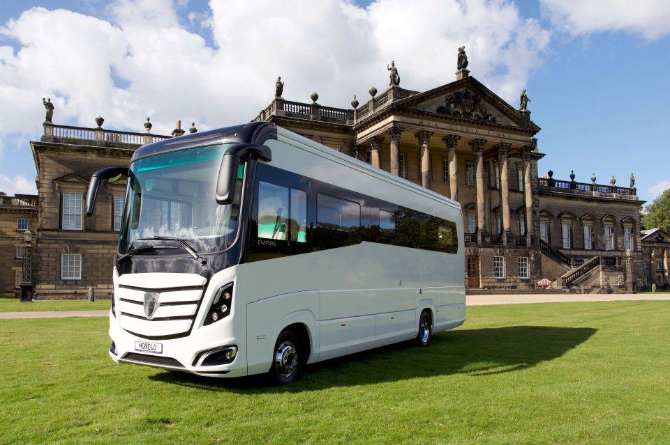  The Morelo Empire Liner is a 'palace on wheels' costing twice as much as the average house in England