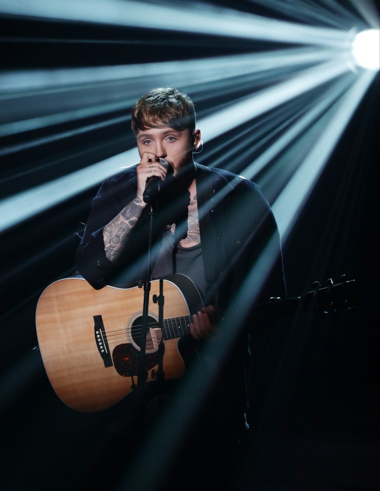  X Factor comeback . . . James Arthur fluffed his lines on return to live show