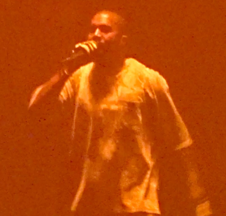  Concert goers said Kanye was in 'good spirits' a week on from his wife's terrifying ordeal