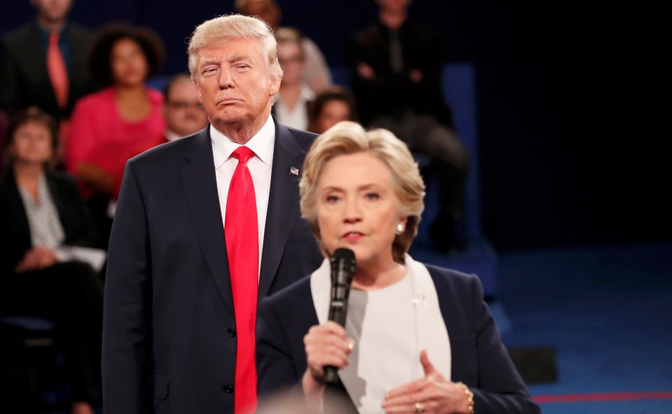  Trump and Clinton went toe-to-toe last night