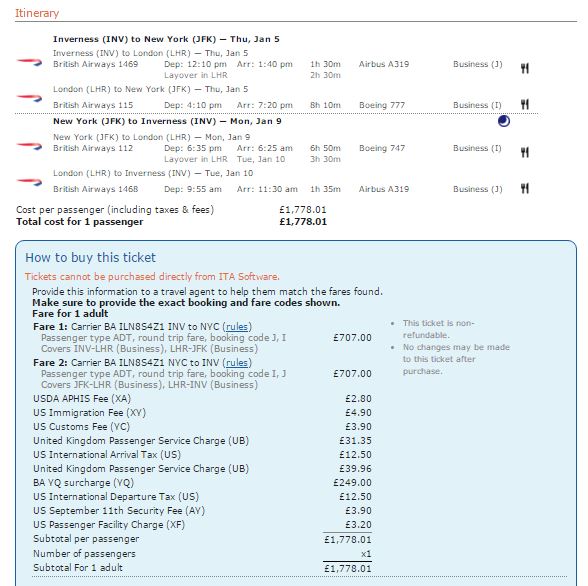  Flying from Inverness scraps the APD charge, making the flight more than £100 cheaper