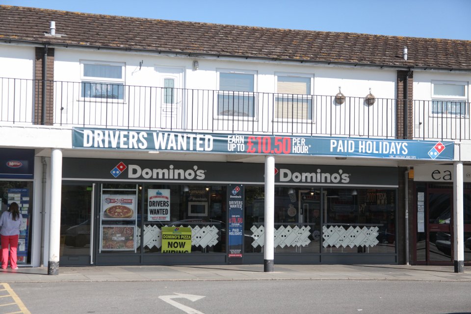  The Exeter Domino's branch where Price worked