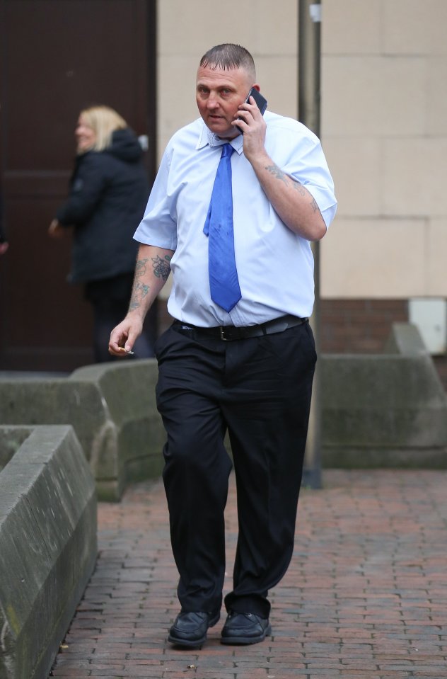  Graham Green, partner of Liz Edwards arrives at Nottingham Crown Court today