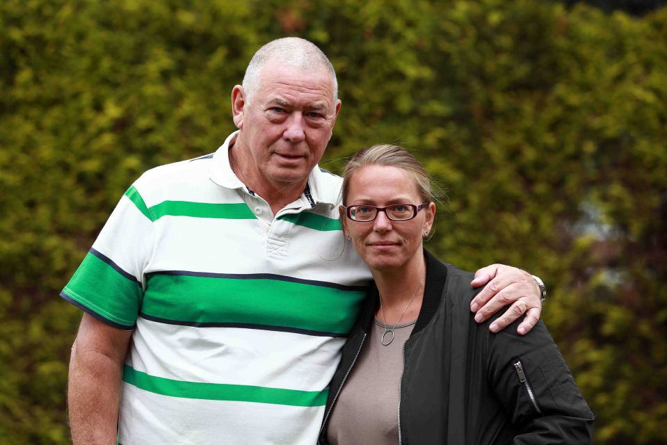  Joanne and Brian thanked the other motorists who stopped to comfort them after their brush with death