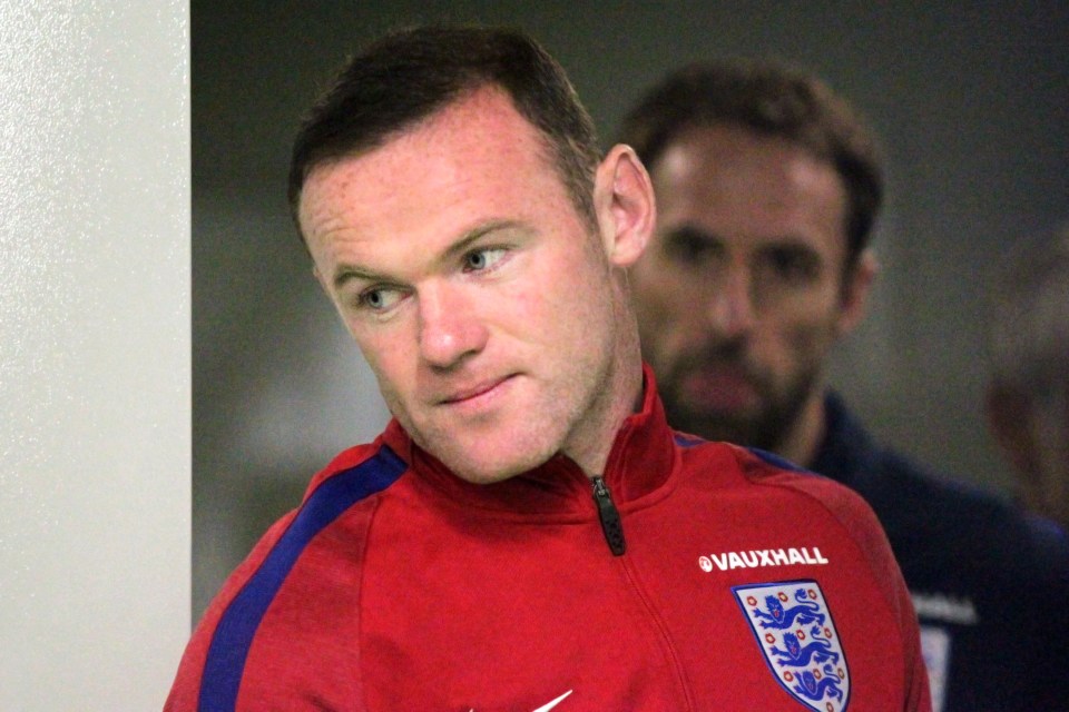 Wayne Rooney has been dropped for tonight's match with Slovenia 