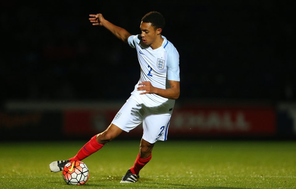  Alexander-Arnold currently plays with the England U-19 side