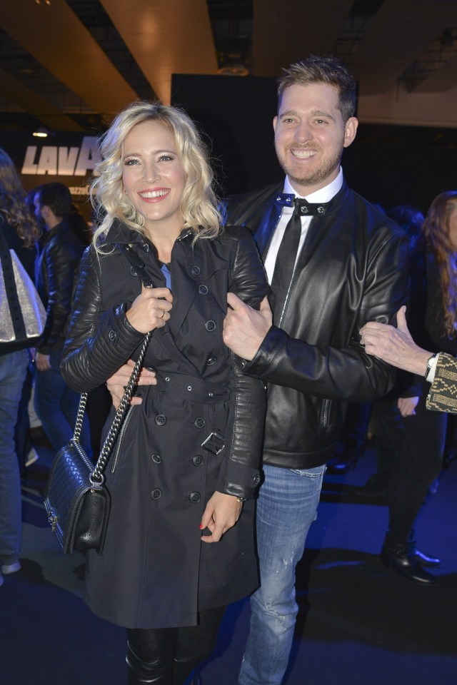  What a stunner . . . Michael Buble says his life changed when he met his wife Luisana