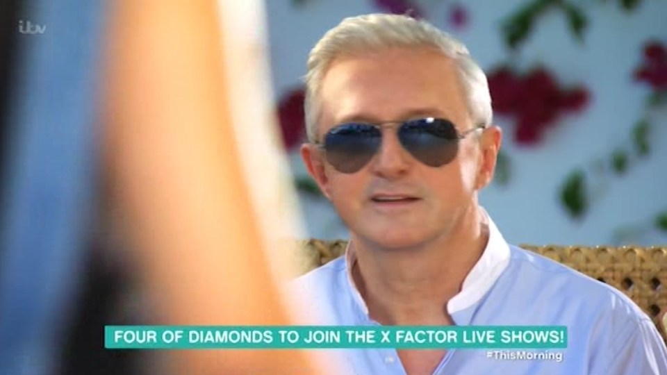  The This Morning presenter couldn't help but scold judge Louis Walsh for failing to put the girl group through in the first place as she discussed the topic with co-presenter Phillip Schofield