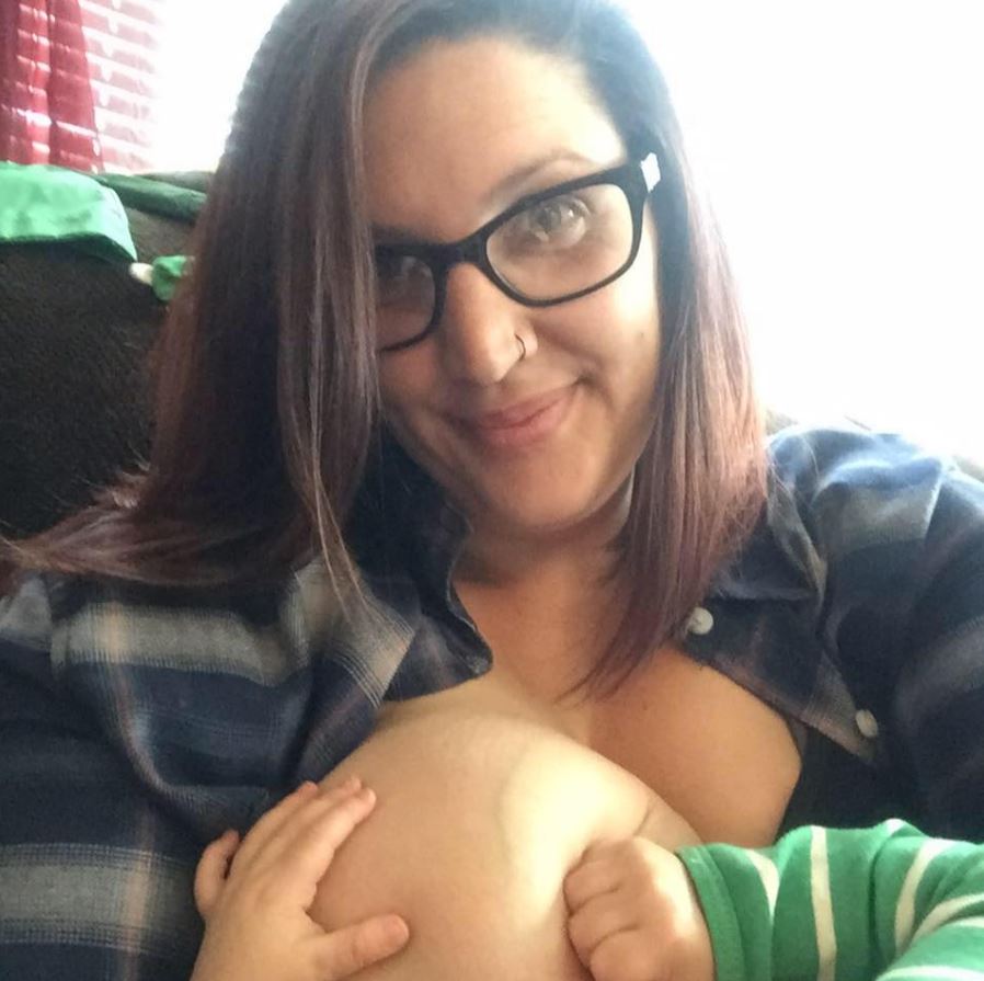  Rebecca is a proud supporter of mums' right to breastfeed