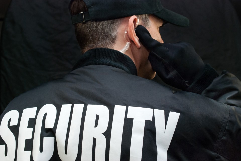  Security guards that handle important cases are the tenth highest earners in the UK