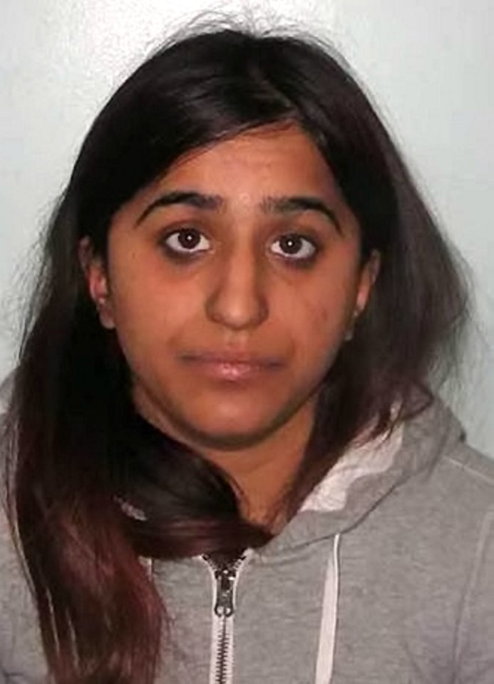  Aqsa Carvalho was locked up for 17 years for possession of the weapon