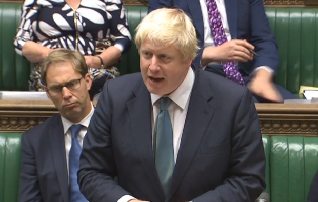 Foreign Sec Boris Johnson suggested that protests should be held outside the Russian Embassy