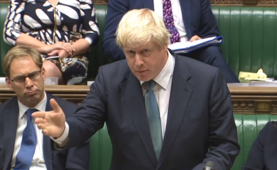 Foreign Secretary Boris Johnson calls for demonstrations outside the Russian Embassy