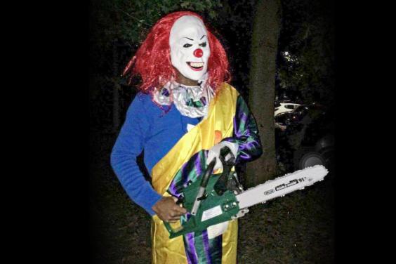  This terrifying image of Kenny as a clown sparked a wave of panic among students at Brunel University