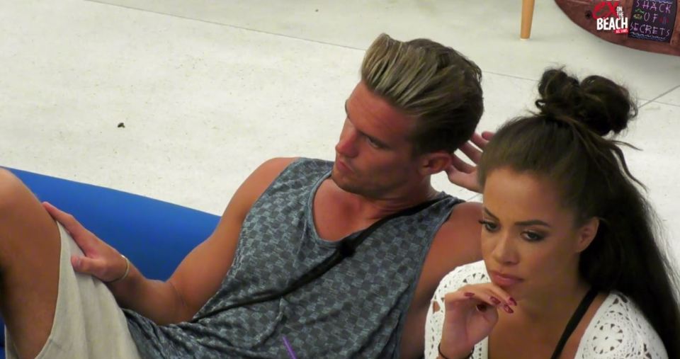  Gary Beadle and Olivia Walsh on Ex On The Beach