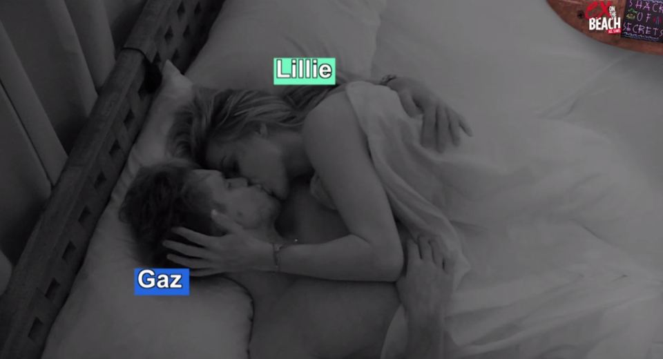  Lillie Lexie Gregg and Gaz Beadle get it on in the show