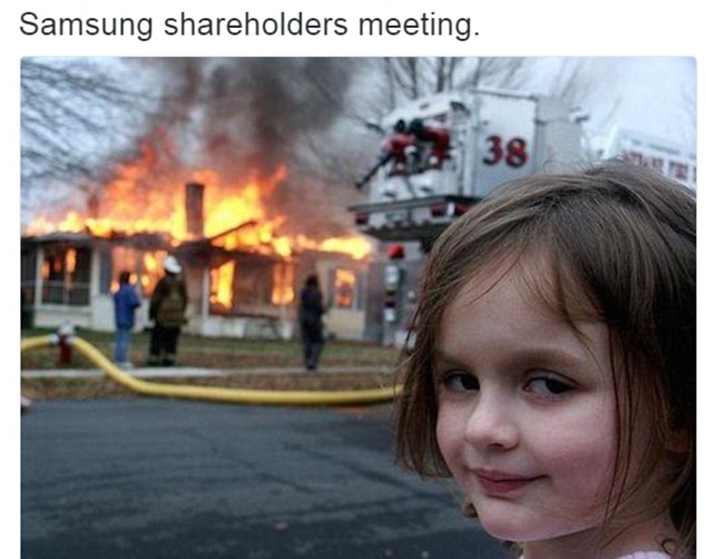  Social media has gone meme crazy after Samsung recalled its flagship device