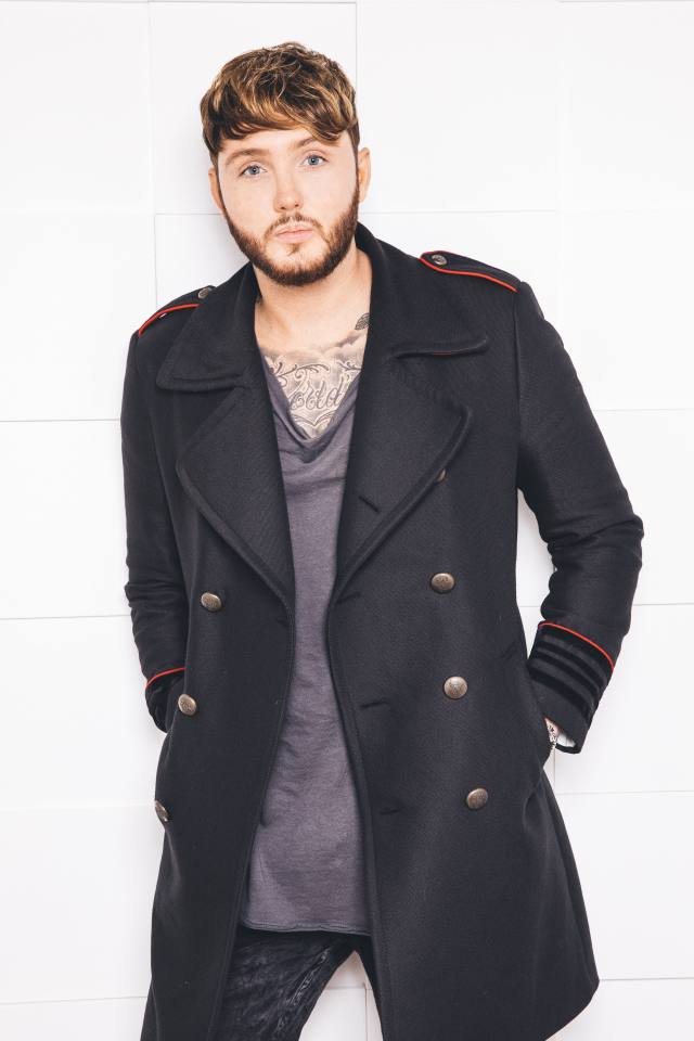 Singer James Arthur is seen backstage at the X Factor studios in London on Sunday Oct 9th.