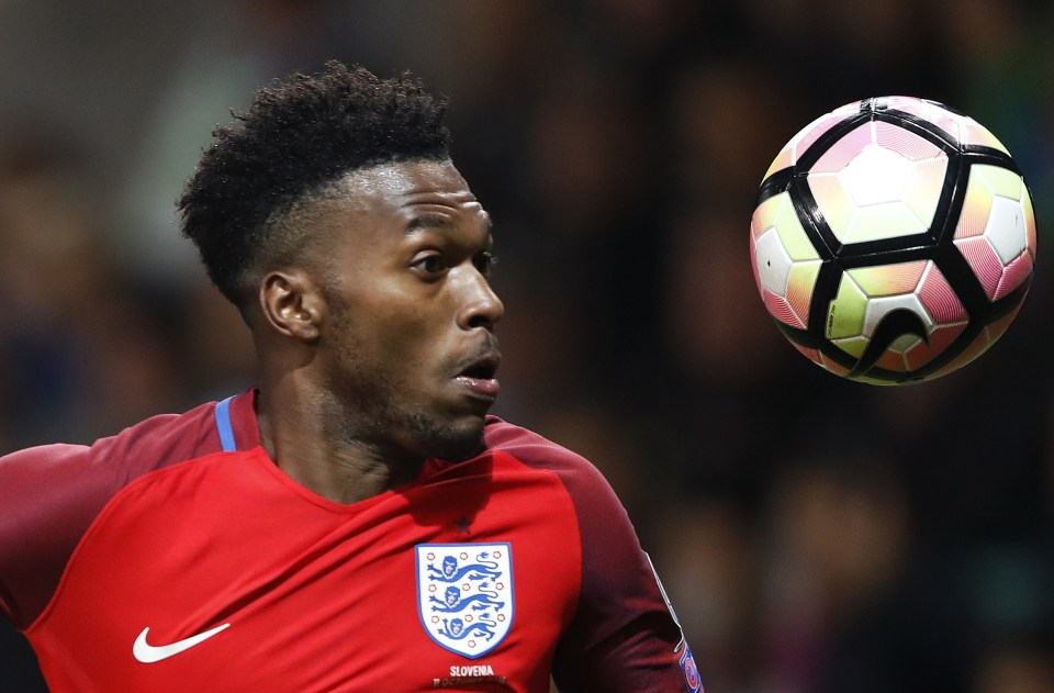  Sturridge was deployed as a lone striker by Gareth Southgate