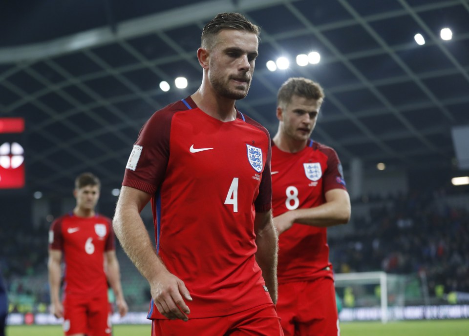  Henderson was unable to lead England to the win in the World Cup qualifier