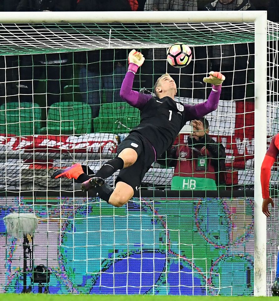  England have Joe Hart to thank for keeping them in the tie against Slovenia