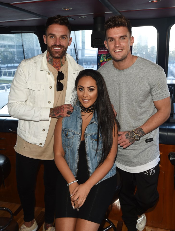  Sophie, Gaz and Aaron were delighted to get the crew back together again