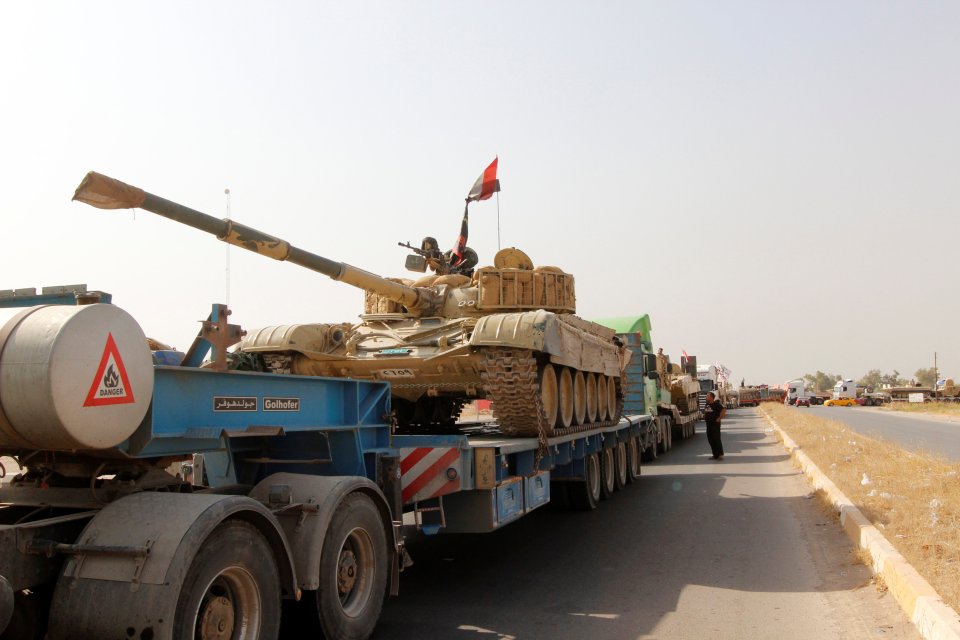  The Iraqi army is also gathering its forces for an assault on the city in the north of the country